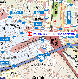 LEC立川本校地図