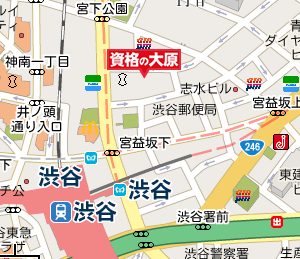 大原渋谷校地図